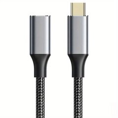 100W USB-C Pikalatauskaapeli 3.1, 10Gbps litteä jatkojohto OTG-muunnin hinta ja tiedot | Kaapelit ja adapterit | hobbyhall.fi