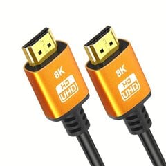 i zclive 8K Nopeus HDMI 2.1 Kaapeli Alumiini, HDMI Mies-Mies Kaapeli hinta ja tiedot | Kaapelit ja adapterit | hobbyhall.fi