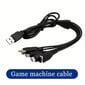 5-in-1 USB-latauskaapeli SP/3DS/NDSLITE/WII U/PSP varten hinta ja tiedot | Kaapelit ja adapterit | hobbyhall.fi