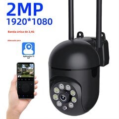 5G Wifi PTZ IP-turvakamera Automaattinen seuranta 5MP HD Full Color Night Vision Langaton Outdoor TV Home Baby Monitor 2MP 2.4g US PLUG hinta ja tiedot | Web-kamerat | hobbyhall.fi