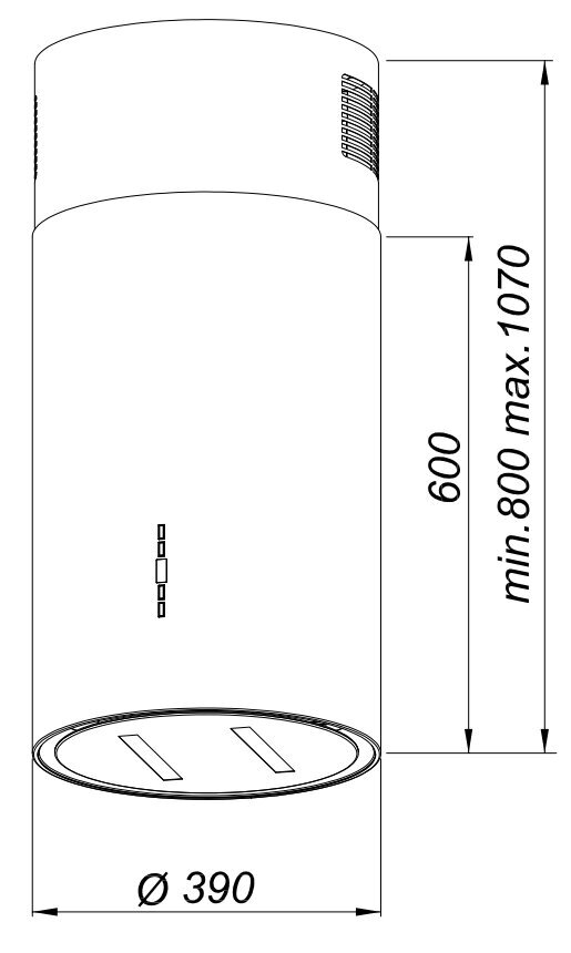 Maan huppu hinta ja tiedot | Liesituulettimet | hobbyhall.fi