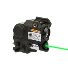 Cl1-R Riippuva Punainen Ja Vihreä Laserlaser + Led-Taskulamppu, Kaksi-Yhdessä Valkoinen Seisminen Pitkän Kantaman Lasertaskulamppu_Green Laser hinta ja tiedot | Taskulamput ja valonheittimet | hobbyhall.fi