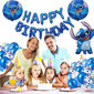 34 kpl Sininen Pinkki Ommelfolio Ilmapallosetti HAPPY BIRTHDAY Banner Balloon Baby Shower Lasten Sarjakuva Stitch Teema Syntymäpäiväjuhlien sisustus hinta ja tiedot | Ilmapallot | hobbyhall.fi