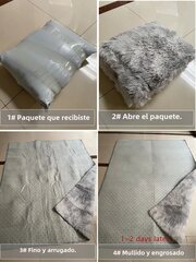 Harmaa Pehmomatto Olohuoneeseen Liukumaton Pörröiset matot Kodin sisustus Pehmeä Velvet Alue Matot Lastenhuoneen peitto 80x160cm Sateenkaaren väri hinta ja tiedot | Isot matot | hobbyhall.fi