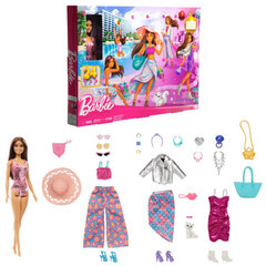 Barbie Fashionistas Advent Calendar 2023 monivärinen hinta ja tiedot | Joulukoristeet | hobbyhall.fi