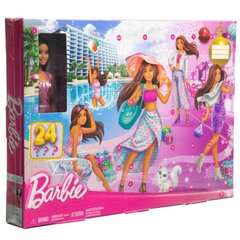 Barbie Fashionistas Advent Calendar 2023 monivärinen hinta ja tiedot | Joulukoristeet | hobbyhall.fi