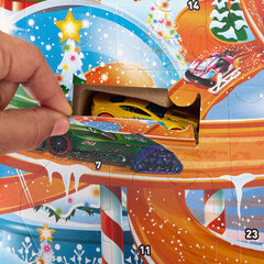 Hot Wheels Advent Calendar 2024 monivärinen hinta ja tiedot | Joulukoristeet | hobbyhall.fi