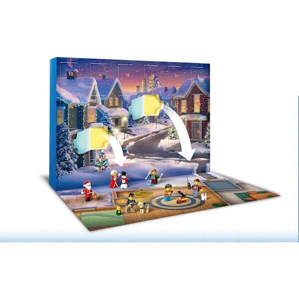 LEGO City Advent Calendar 2024 – 24 jouluyllätyksiä Krealle hinta ja tiedot | Joulukoristeet | hobbyhall.fi