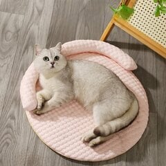 Cat Ice Bean Mat Jäähdyttävä Viileä Patja Purenta- ja Naarmuuntumaton Lemmikkisänky Sopii Keskikokoisille Koirille Kesä 50cm Pinkki hinta ja tiedot | Sängyt | hobbyhall.fi