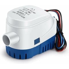 Sähköiset vesipumput, pilssipumput, 12V 1100GPH Automaattinen pilssipumppu Automaattinen hiljainen nestevesipumppu laivojen pilssipumpulle vesipumppu veneisiin, lampiin, altaisiin, hinta ja tiedot | Puutarhapumput | hobbyhall.fi