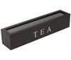 Bamboo Tea Box -teerasia, jossa 6 lokeroa puinen teepussirasia kannella ja samettiläppäinen teerasia aromatisoimaan intensiivistä teenautinta varten, Nature Schwarz hinta ja tiedot | Keittiövälineet | hobbyhall.fi