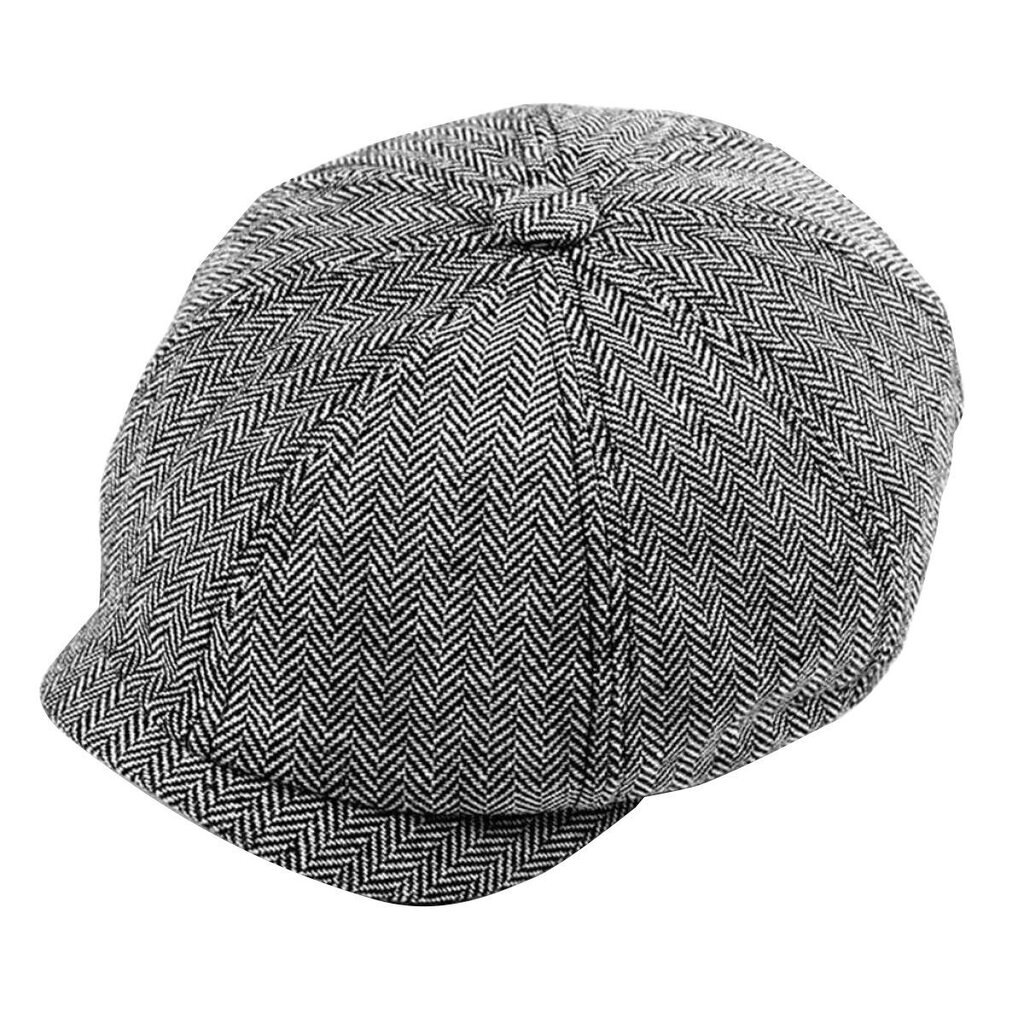 Flat Cap Peaked Cap Miesten Retro Lippalakki, Globe Cap Baretit hinta ja tiedot | Miesten hatut, huivit ja käsineet | hobbyhall.fi