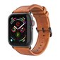 Dux Ducis nahkaranneke Apple Watch Series 10 46mm konjakki hinta ja tiedot | Älykellojen ja aktiivisuusrannekkeiden lisätarvikkeet | hobbyhall.fi