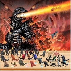 Kuuma uusi tuote Godzilla adventtikalenteri Godzilla adventtikalenteri verholaatikkolelu MJ51 hinta ja tiedot | Joulukoristeet | hobbyhall.fi