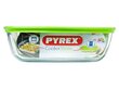 PYREX lämmönkestävä astian keitto & Varasto, 23x15 cm, 0,8 l hinta ja tiedot | Uunivuoat ja leivontavälineet | hobbyhall.fi