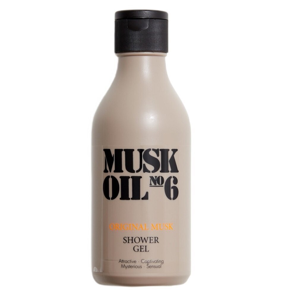 Gosh Musk Oil No.6 Suihkugeeli, 250 ml hinta ja tiedot | Suihkusaippuat ja suihkugeelit | hobbyhall.fi