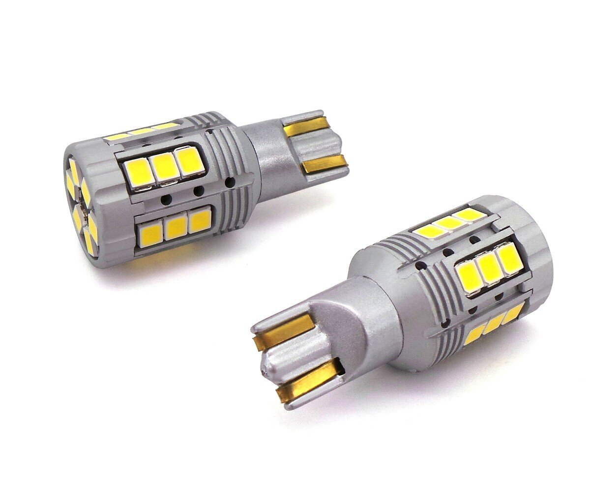 W16W LED-lamppu 12-24V 100% canbus, valkoinen ilman virhettä 2500lm, 1 kpl. hinta ja tiedot | Polttimot | hobbyhall.fi