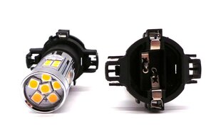 PY24W LED-lamppu PY24 12V CANBUS voimakas oranssi 1400lm, 1 kpl. hinta ja tiedot | Polttimot | hobbyhall.fi