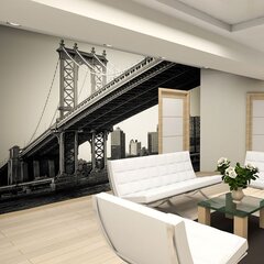 Valokuvatapetti - Manhattan Bridge, New York 250x193 cm hinta ja tiedot | Valokuvatapetit | hobbyhall.fi