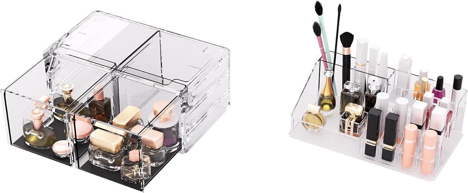 Readaeer Cosmetics Organizer hinta ja tiedot | Kosmetiikkalaukut ja peilit | hobbyhall.fi