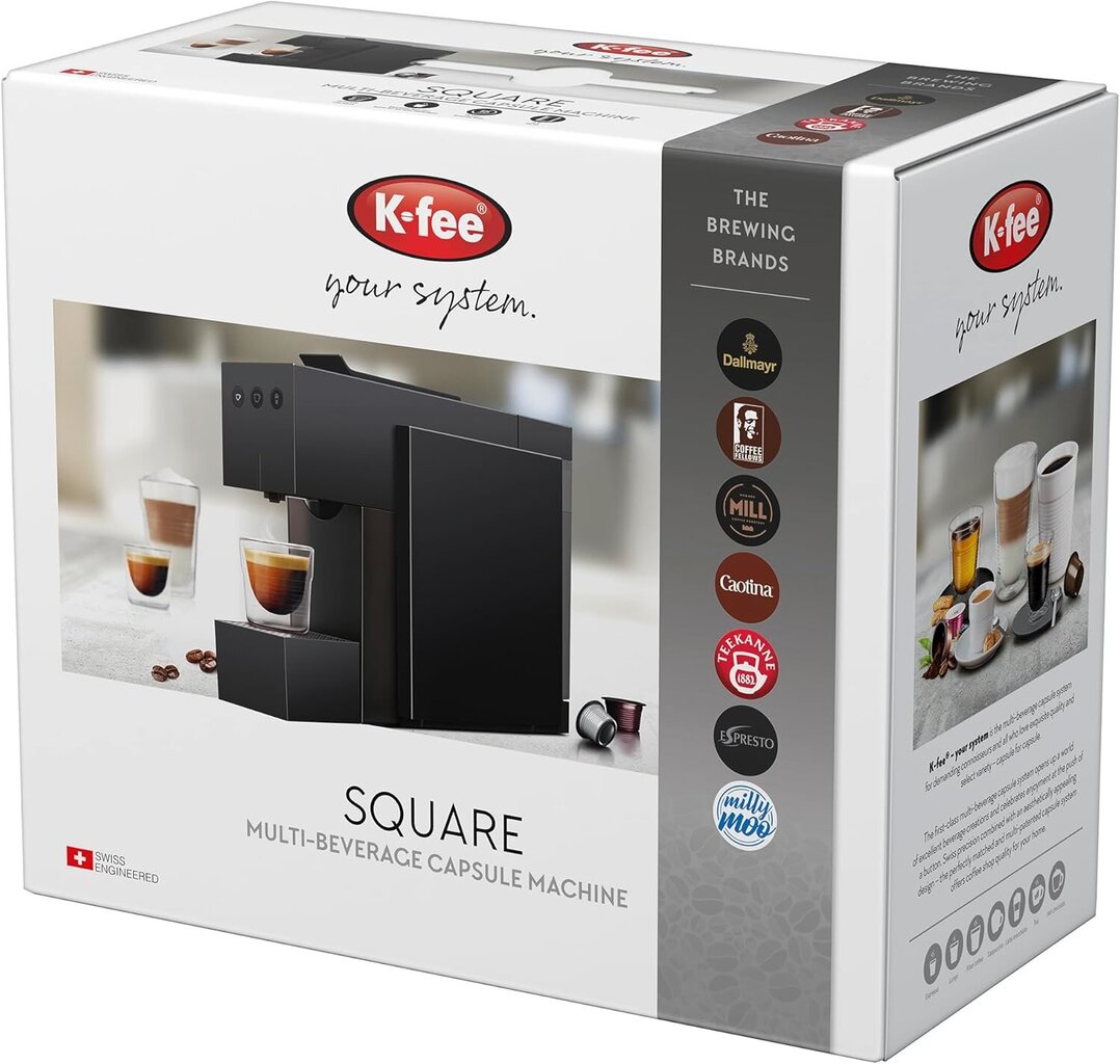 Kahvinkeitin K-fee Square hinta ja tiedot | Kahvinkeittimet ja kahvikoneet | hobbyhall.fi