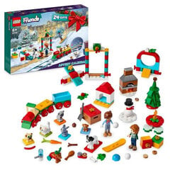 LEGO® Friends - Adventtikalenteri 2023 - 24 lahjaa, mukaan lukien 8 eläinhahmoa - Joululahja Monivärinen hinta ja tiedot | Joulukoristeet | hobbyhall.fi