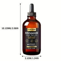 Minoksidil 5% Basic Care Hair Serum 30ml hinta ja tiedot | Hiusnaamiot, öljyt ja seerumit | hobbyhall.fi