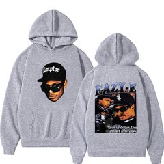 90-luvun Räppäri Eazy E Pullover Huppari Miesten Rento Vintage Pitkähihainen Huppari Unisex Muoti Hip Hop Ylisuuri Hupullinen Streetwear Musta hinta ja tiedot | Naisten hupparit, collegepaidat ja villapaidat | hobbyhall.fi