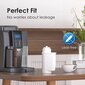 Waterdrop Vesisuodatin kahvikoneille Siemens, Bosch, Neff, Gaggenau, 4 kpl hinta ja tiedot | Kahvinkeittimen tarvikkeet | hobbyhall.fi