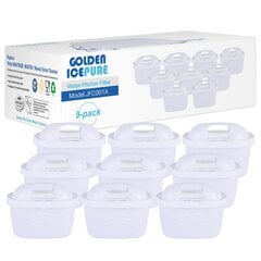 GOLDEN ICEPURE Vaihtosuodatin Brita Maxtra+, Maxtra Plus, Mavea, Anna Duomax, 9 kpl hinta ja tiedot | Veden suodatinkannut ja suodattimet | hobbyhall.fi