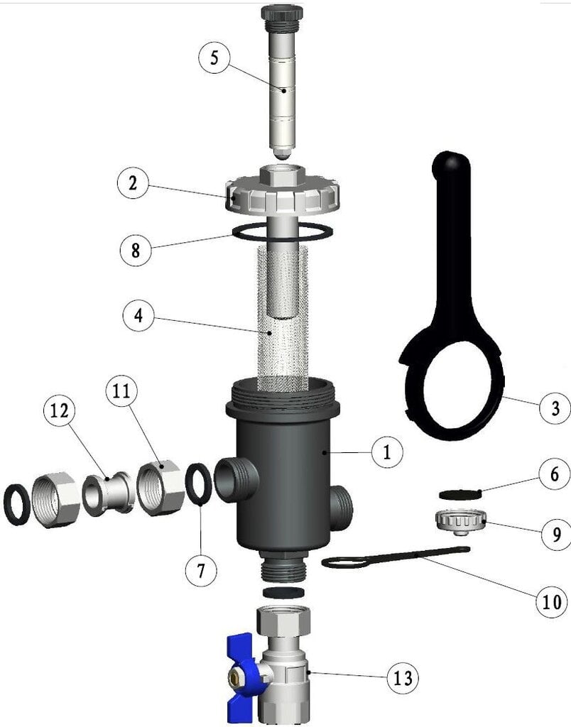 AQUA HEATING MAGNEETTISUODATIN EROTTAA EPÄPUHTAUKSILLE SAVUKAASU 3/4" DN20 VOIMAKAS MAGNETT hinta ja tiedot | Takka- ja uunitarvikkeet | hobbyhall.fi