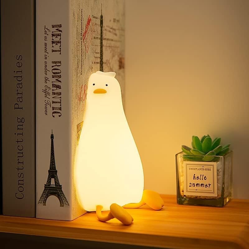 LED Lay Down Duck -yövalo imettäville taaperoille vauvan lapsille -koristeluA-Duck-valo hinta ja tiedot | Lastenhuoneen valaisimet | hobbyhall.fi