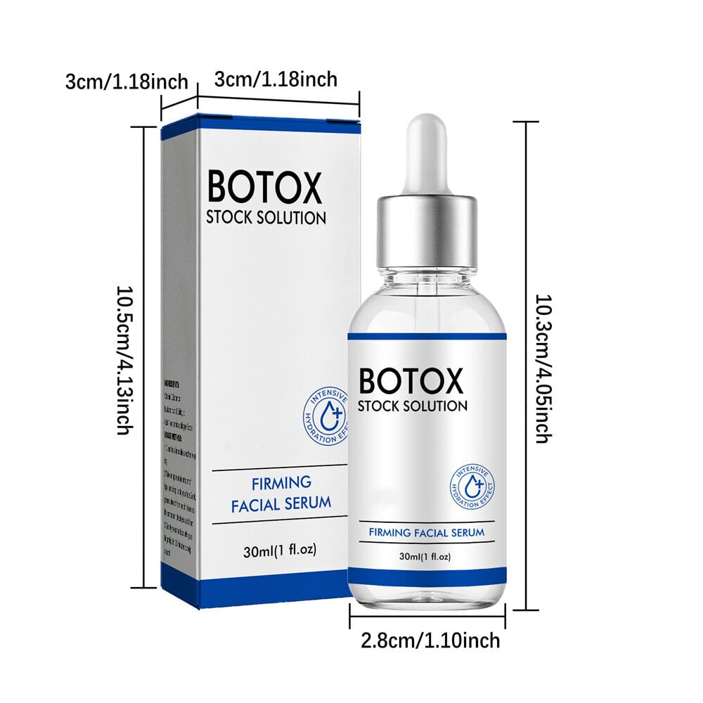 Botox Original Liquid Facial Essence, ihon kollageeni, kosteuttava ja täyteläinen iho, 30ml / 1.01 fl oz hinta ja tiedot | Intiimipesutuotteet | hobbyhall.fi