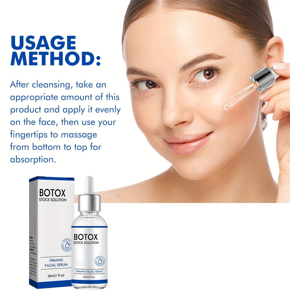 Botox Original Liquid Facial Essence, ihon kollageeni, kosteuttava ja täyteläinen iho, 30ml / 1.01 fl oz hinta ja tiedot | Intiimipesutuotteet | hobbyhall.fi