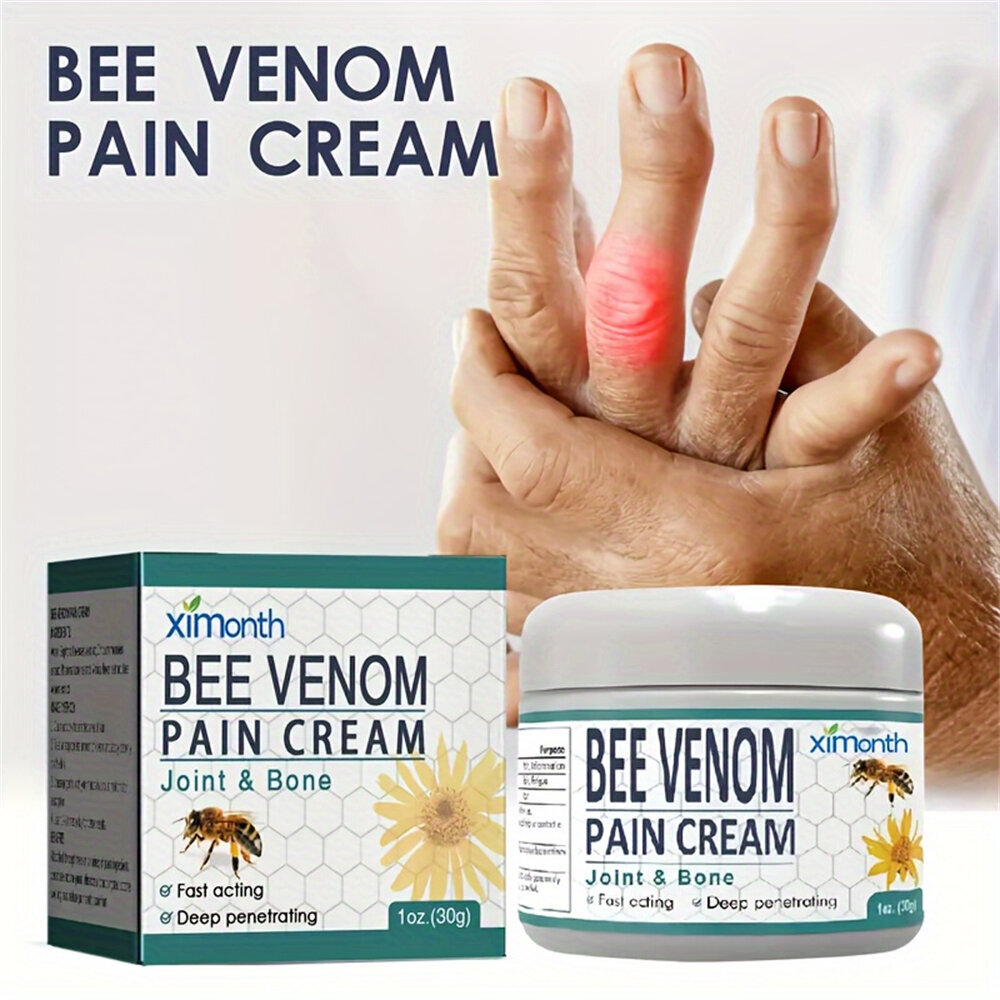 30g Bee Venom Joint Cream Lannerangan Käsi-, Jalka-, Nivel-Olkapää- ja Niskahierontavoide hinta ja tiedot | Intiimipesutuotteet | hobbyhall.fi