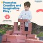 Bricks Building Role Play -lelu, Life Size 1,6*0,8*0,45 cm Fake Pretend Foam -rakennuspalikat (100 kpl) lahja miehille/naisille Lahja perheelle SWHY hinta ja tiedot | Kalenterit ja muistikirjat | hobbyhall.fi