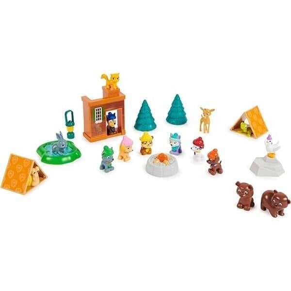 PAW PATROL 6063791 Adventtikalenteri, monivärinen, 24 kpl hinta ja tiedot | Joulukoristeet | hobbyhall.fi