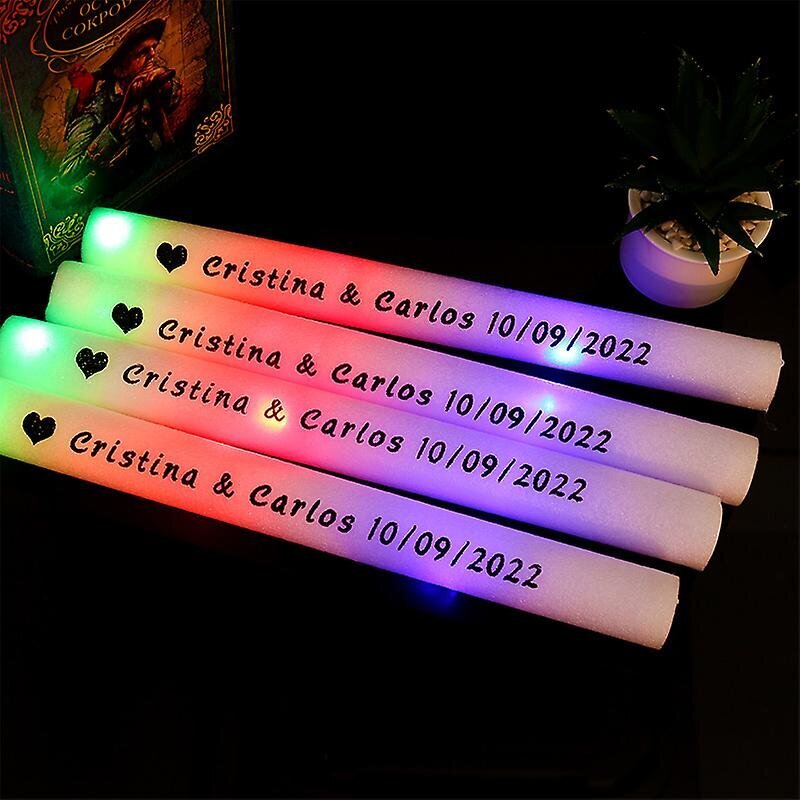 Glow Sticks Vaahto Led Stick Palm Bulkki Hehkuva Lasit Valoisa Päähine Hehkuva Sormukset 15 kpl Foam Stick hinta ja tiedot | Puutarha- ja ulkovalot | hobbyhall.fi