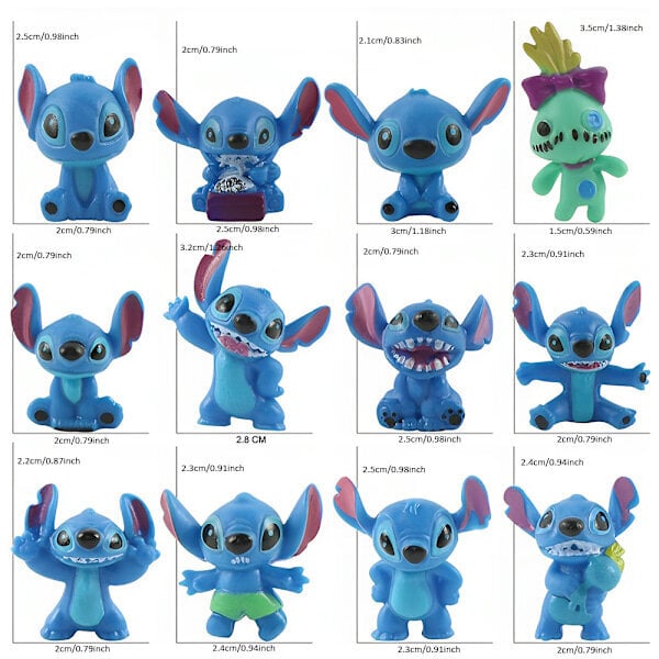 Stitch joulukalenteri hinta ja tiedot | Joulukoristeet | hobbyhall.fi