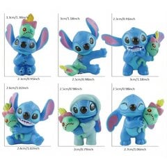 Stitch Advent Calendar 2024, 24 kpl Toimintafiguurit asettavat täydelliset lahjat Halloweenin tervetuloa varten hinta ja tiedot | Joulukoristeet | hobbyhall.fi