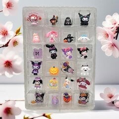 Halloween Sanrio Hello Kitty adventtikalenteri 24 päivän lähtölaskenta Blind Box -lahjat hinta ja tiedot | Joulukoristeet | hobbyhall.fi