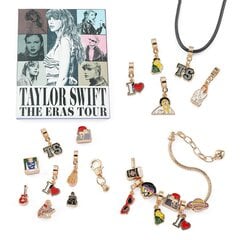 Taylor Swift Blind Box -lahjat faneille - Puhu nyt, keskiyöt, maine, musiikkialbumin rannerengas - Blind Box -joulu adventtikalenteri Taylor-rannerengas hinta ja tiedot | Joulukoristeet | hobbyhall.fi