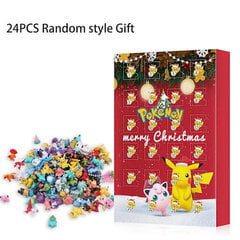 Pokemons Blind Box Pikachus Psyduck Anime Figuuri Malli Lelukokoelma Joulu Advent Kalenteri Blin hinta ja tiedot | Joulukoristeet | hobbyhall.fi