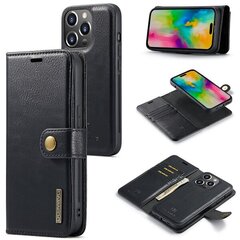 DG.MING 2-in-1 magneettilompakko iPhone 16 Pro Max, musta hinta ja tiedot | Puhelimen lisätarvikkeet | hobbyhall.fi