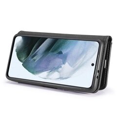 DG.MING 2-in-1 magneettilompakko Samsung Galaxy S21 FE musta hinta ja tiedot | Puhelimen lisätarvikkeet | hobbyhall.fi