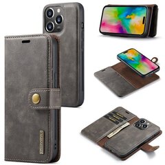 DG.MING 2-in-1 Magnet Wallet iPhone 16 Pro Ruskea hinta ja tiedot | Puhelimen lisätarvikkeet | hobbyhall.fi