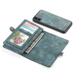 CaseMe lompakkokotelo magneettikuorella iPhone X/XS:lle, sininen sininen hinta ja tiedot | Puhelimen lisätarvikkeet | hobbyhall.fi