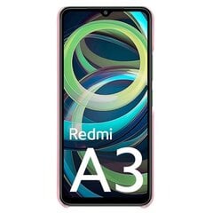 SKALO Xiaomi Redmi A3 PU-nahkakotelo, jossa korttipidike/lompakko - ruusukulta hinta ja tiedot | Puhelimen lisätarvikkeet | hobbyhall.fi