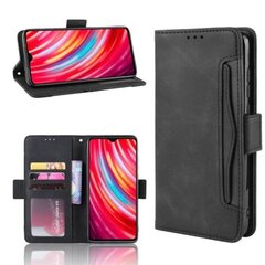 Xiaomi Redmi Note 8 Pro lompakkokotelo PU-nahkainen 6-paikkainen Winston V3 musta hinta ja tiedot | Puhelimen lisätarvikkeet | hobbyhall.fi