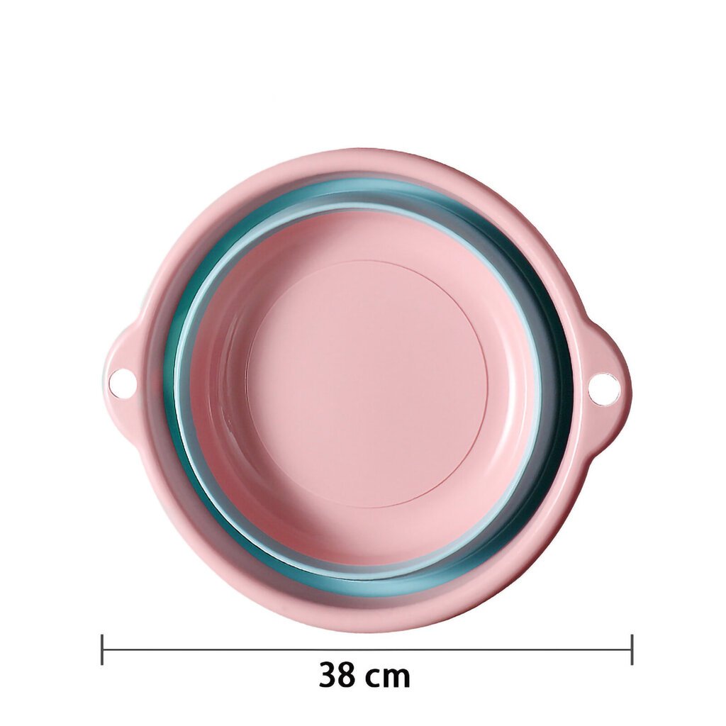 Vauvan pesuallas Kotitalouden Kannettava Kokoontaittuva Pesuallas Muovivaatteet KasvispesuallasL Pinkki hinta ja tiedot | Pesualtaat | hobbyhall.fi